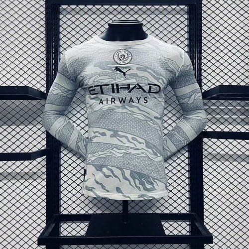 Manchester City 2024-25 Special Edition Long Sleeves Jersey – Player