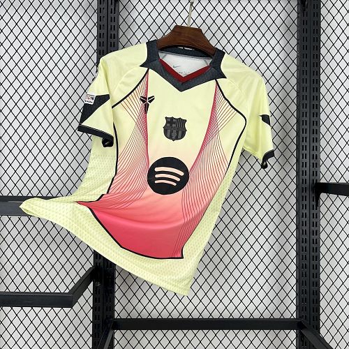 Barcelona 2025-26 yellow pink special edition Football jersey