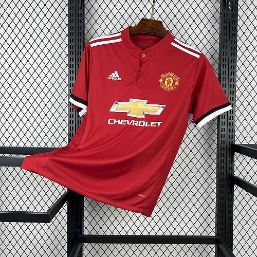 Manchester United 17-18 Home Retro Jersey S-XXL