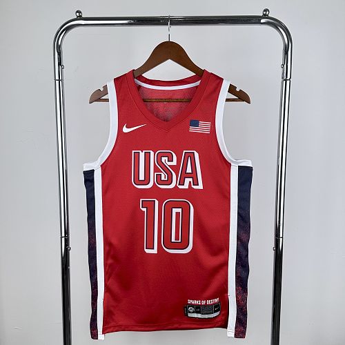 Olimpic USA 2024-25 Red TATUM 10