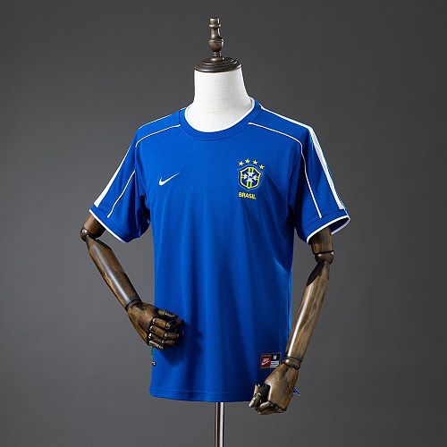 Brazil 1998 Away Retro Jersey