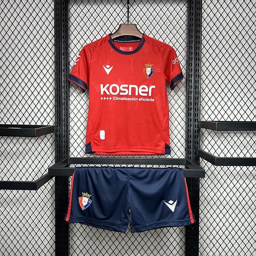 Osasuna 2024-25 Home Kids Kit