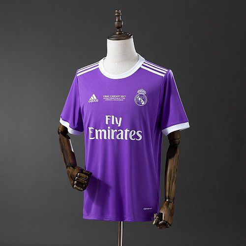 Real Madrid 2016-17 Away Retro Jersey