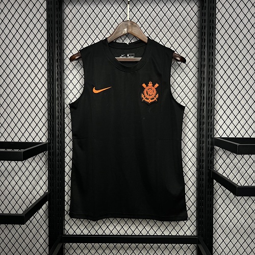 Corinthians 2022 Training Jersey Tank Top – Black