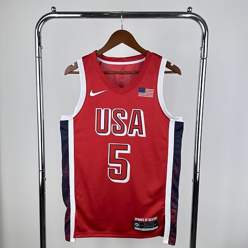Olimpic USA 2024-25 Red EDWARDS 5