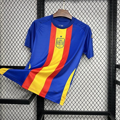Spain 2024-25 Euro Pre-match training uniform Jersey