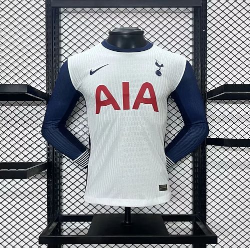 Tottenham Hotspur 2024-25 Home Long Sleeves Jersey Player Version
