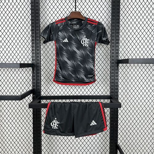 Flamengo 2024-25 Third Kids Kit