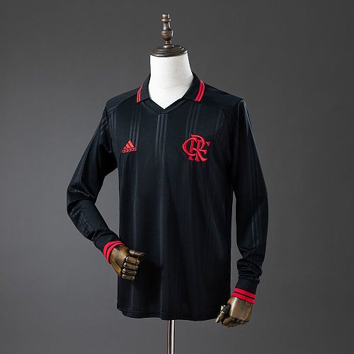Flamengo 2019/20 Black Long Sleeve Retro Jersey