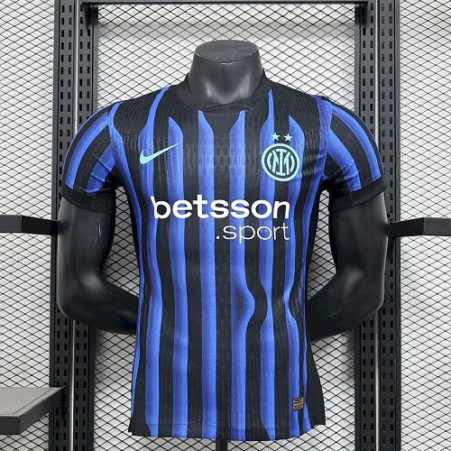 Inter Milan 2025-26 Home Jersey Player Version