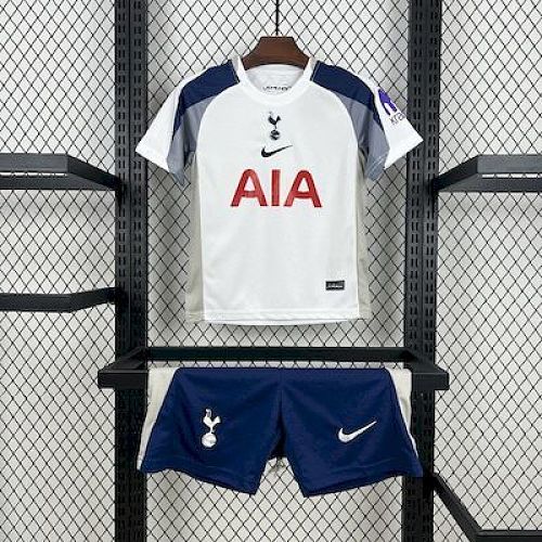Tottenham Hotspur 2025-26 Home Kids Kit