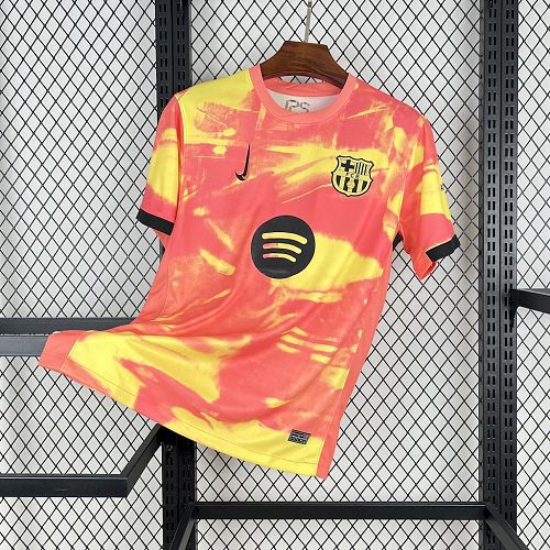 Barcelona Orange Pre-match 2025/26 Football jersey