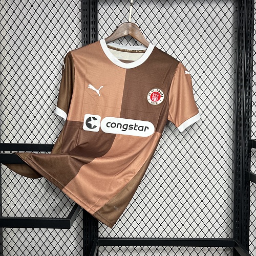 FC St. Pauli 2024-25 Home Jersey