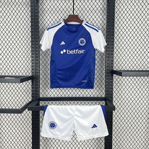 Cruzeiro 2025-26 Home Kids Kit