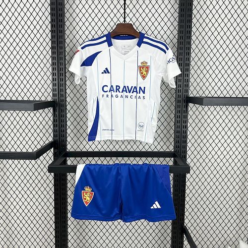 Real Zaragoza 24/25 Home Kids Kit