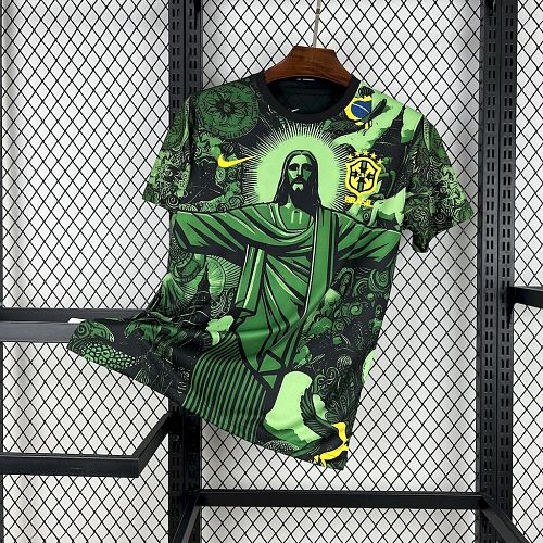 Brazil Special Edition 2025 Green Football jersey