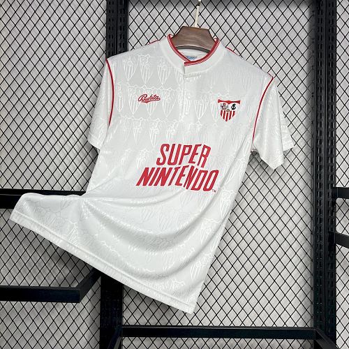 Sevilla FC 1991-92 Home Retro Jersey S-XXL