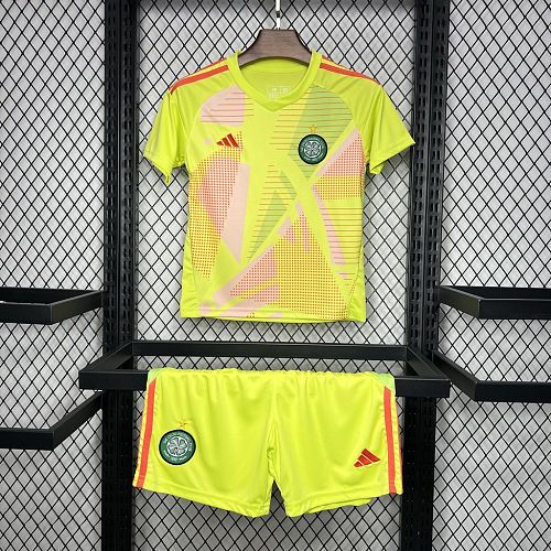 Celtic 2024-25 Goalkeeper Kids Kit