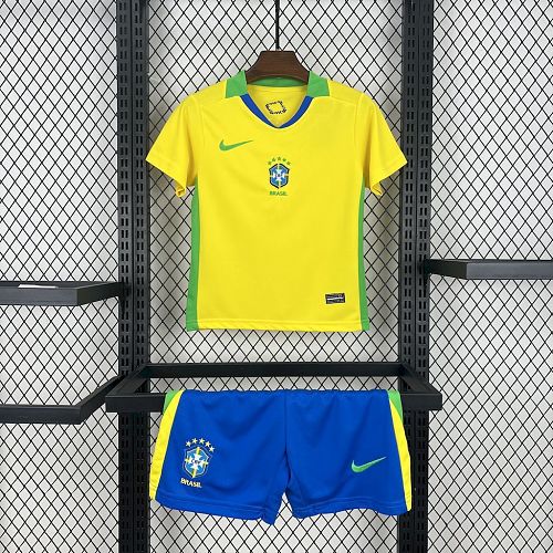 Brazil 2025-26 Home Kids Kit