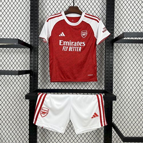 Arsenal 2025-26 Home Kids Kit