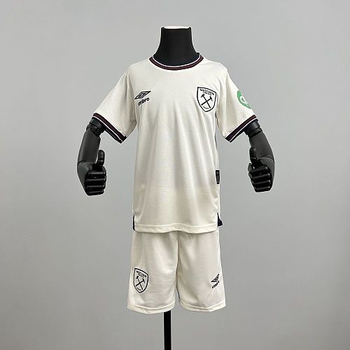 West Ham United 25-26 away Kids Kit Size 16-28