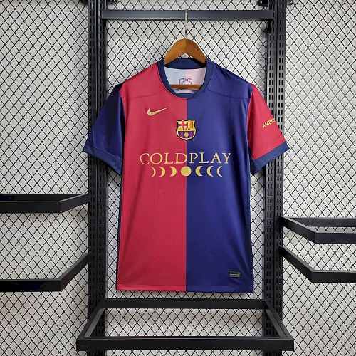 Barcelona 2024-25 Local Sponsor Coldplay Jersey