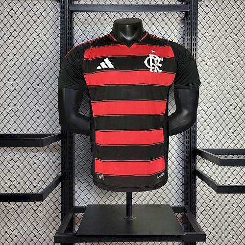 Flamengo 2025-26 Home Jersey Player Version