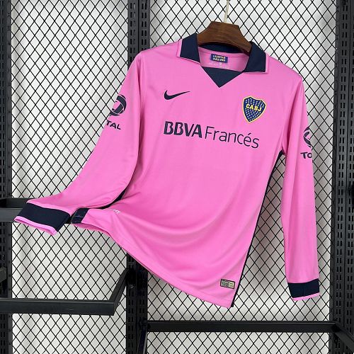 Top 1:1 Boca Juniors 2013-14 Away Long Sleeves Retro Jersey