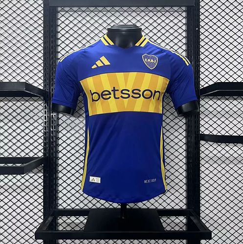 Boca Juniors 2024-25 Home Jersey Player Version