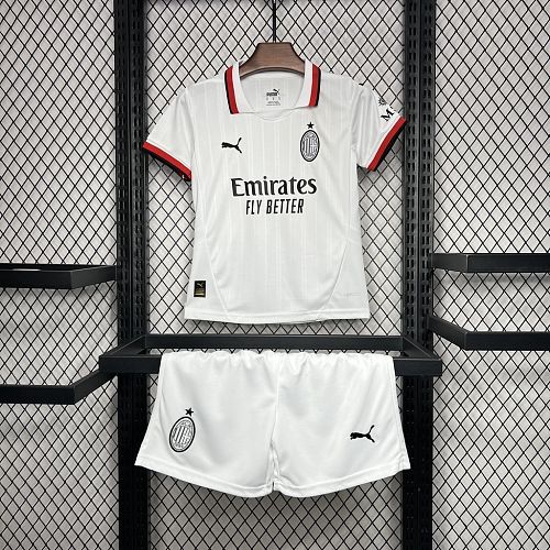 AC Milan 2024-25 Away Kids Kit