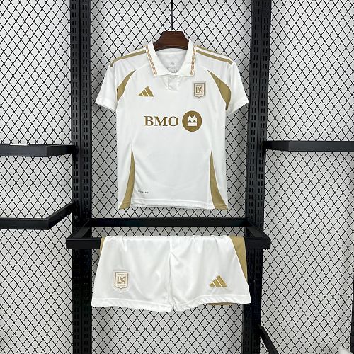 Los Angeles FC 2025-26 Away Kids Kit