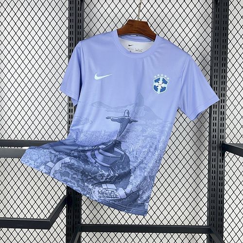 Brazil 2025-26 Light purple Football jersey