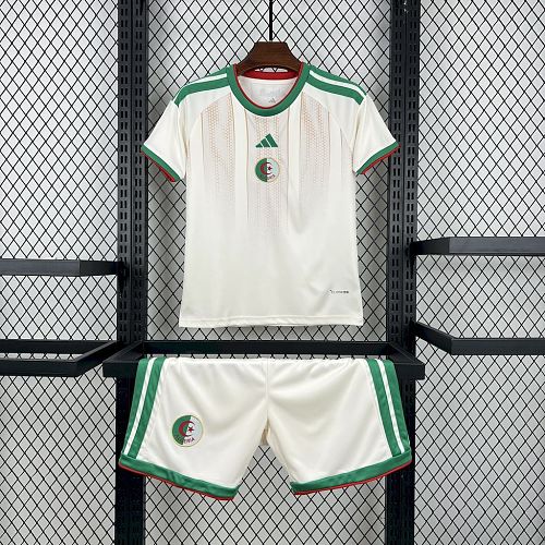 Algeria 2026 World Cup Home Kids Kit Size：16-28