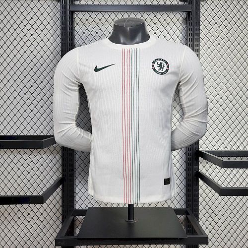 Chelsea 25-26 Away Long Sleeve Player Version S-XXL
