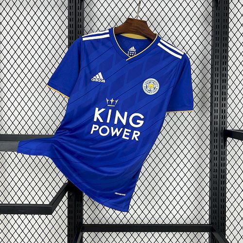 Leicester City 18-19 Home Retro Jersey S-XXL