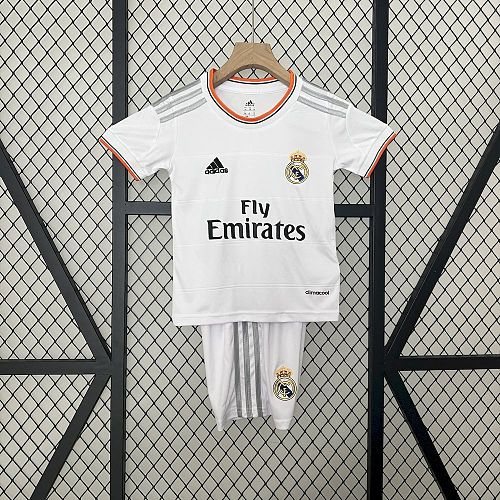 Real Madrid 13-14 Home Retro Kids Kit Size：16-28