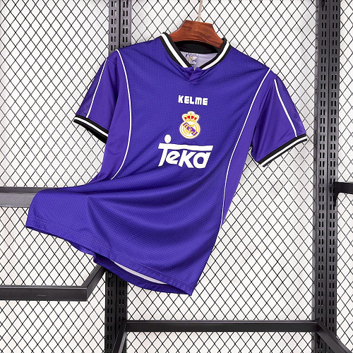 Real Madrid 1997-98 Away Retro Jersey