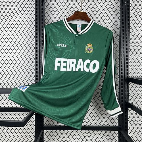 Deportivo La Coruna 99-00 Away Long Sleeve Football Jersey S-XXL