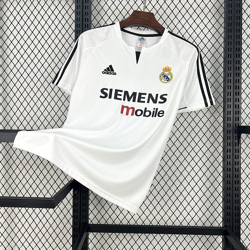 Real Madrid 2003-04 Home Retro Jersey