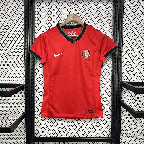 Portugal 2024-25 Euro Home Womens Jersey