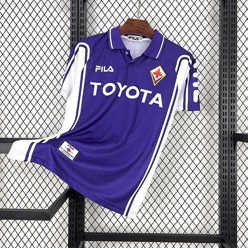 Fiorentina 99-00 Home Retro Jersey S-XXL