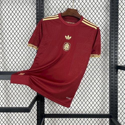 Mexico Gold- Red 2025 Football jersey