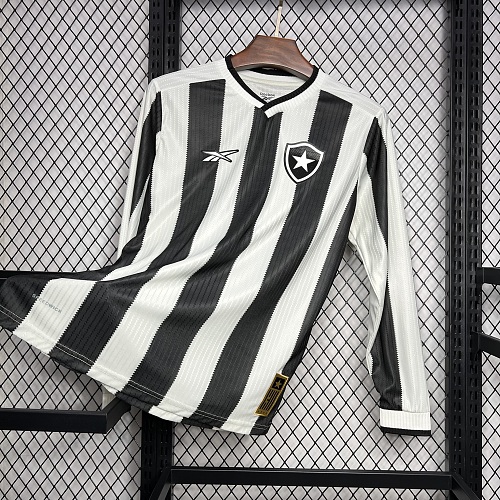 Botafogo 2024-25 Home Long Sleeve Jersey