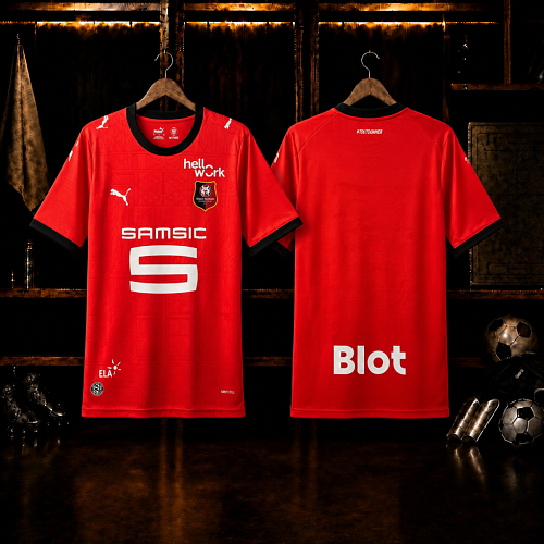 Stade Rennais 2026/27 Home Football Jersey S-4XL