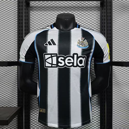 Newcastle United 2025-26 Home Jersey Player Version
