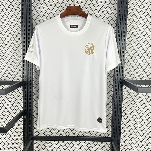 Santos 2025-26 Pele 1.000 GOLS White Jersey