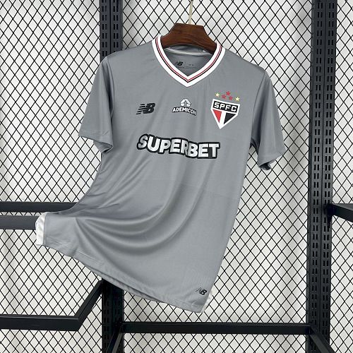 Sao Paulo 2025-26 Special Edition Grey Football Jersey