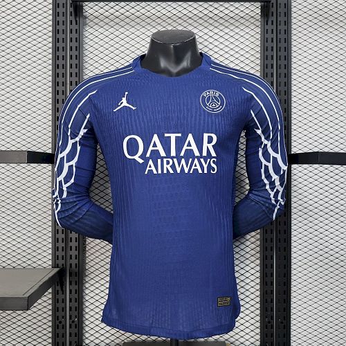 PSG 24/25 Fourth Away Long Sleeves Jersey Player Ver