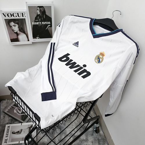Real Madrid home 2012/13 Long Sleeves Retro jersey