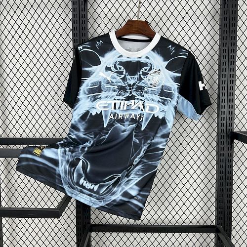 Manchester City 2025-26 Black and blue concept version Jersey S-XXL